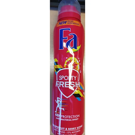 FA — Sporty Fresh anti-transpirant spray for women