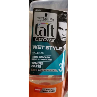 TESTANERA — Gel taft looks wet style tenuta forte 3