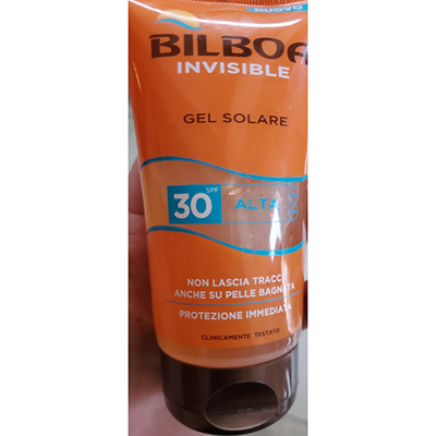 BILBOA — Invisible Gel solare protezione 30 alta