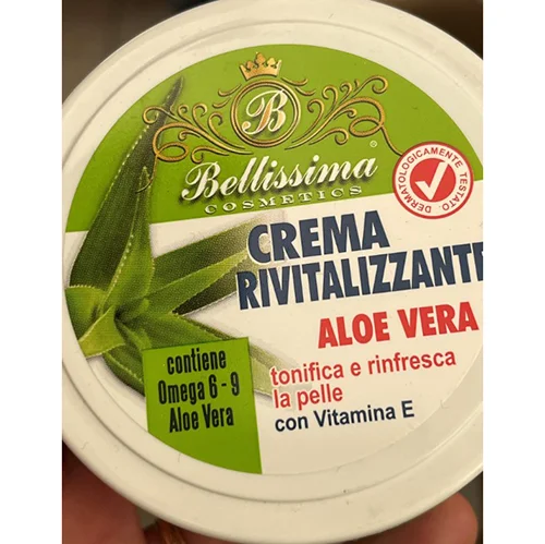 Bellissima Cosmetics — Crema rivitalizzante Aloe Vera