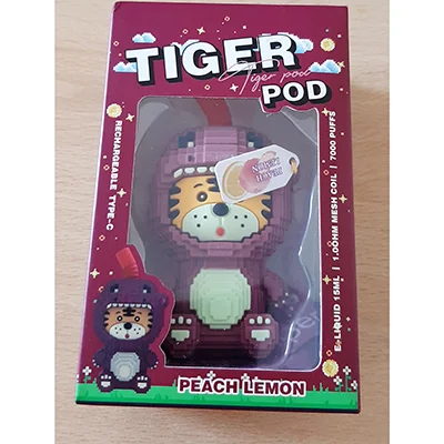 TIGER POD — PEACH LEMON