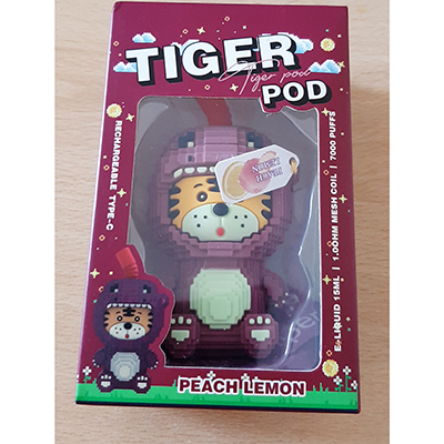 TIGER POD — PEACH LEMON