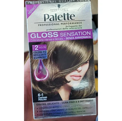 TESTANERA — Palette professional performance gloss sensation