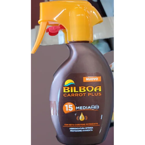 BILBOA — Carrot Plus Latte solare protezione 15 media