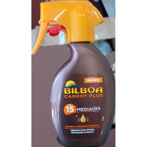 BILBOA — Carrot Plus Latte solare protezione 15 media