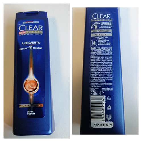 CLEAR — ANTICADUTA