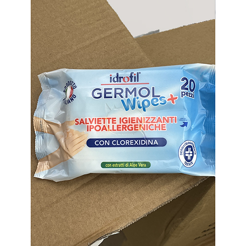 Idrofil — Germol Wipes +