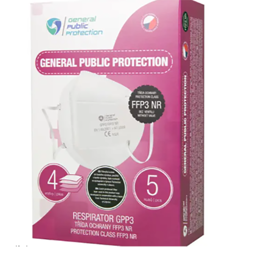 General Puplic Protection — Respirator GPP3 / FFP3/NR