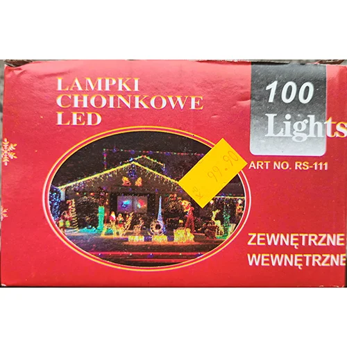 100 Lights Lampki Choinkove