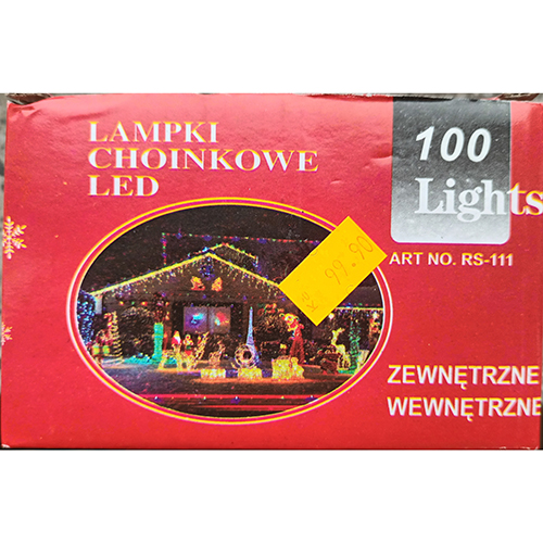 100 Lights Lampki Choinkove
