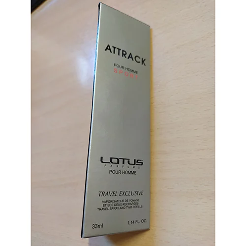Lotus — Attrack Pour Homme SPORT, Travel Exclusive