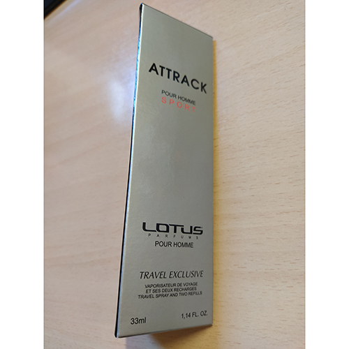Lotus — Attrack Pour Homme SPORT, Travel Exclusive