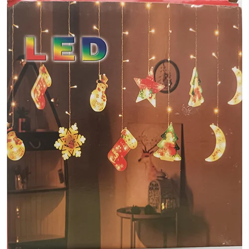 LED sněhové vločky