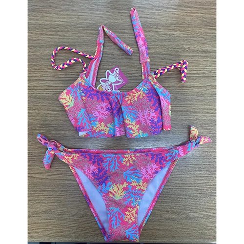 power flower kids — Children's bikini