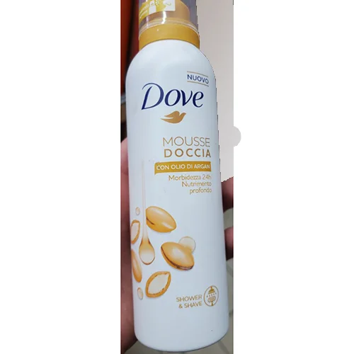 Dove — Mousse doccia con olio di argan