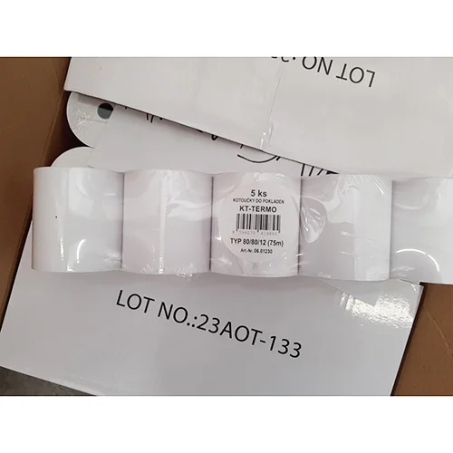KT - TERMO cash register discs