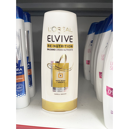L'OREAL — Elvive Re-Nutrition Pappa reale + Omega 6