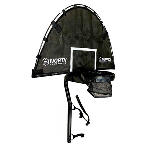 North Trampoline — Basketball Hoop Universal + basketball