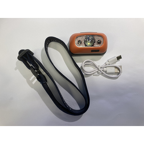Not specified — LED Waterproof head band lamp orange