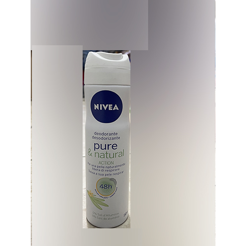 Nivea — Deodorante Pure & Natural Action