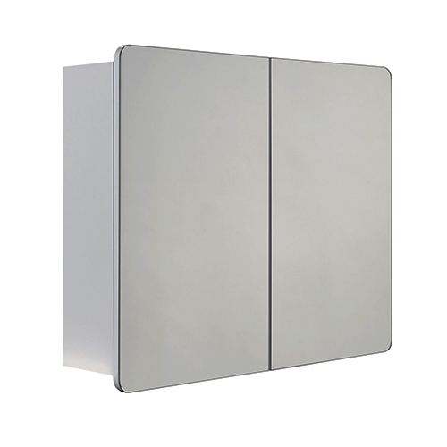 Cooke & Lewis — White mirrored cabinet