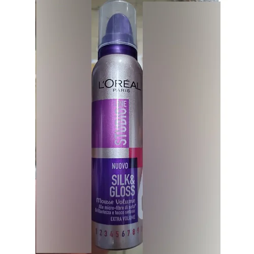 L'OREAL PARIS — STUDIOLINE SILK & GLOSS MOUSSE VOLUME