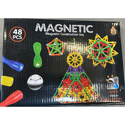 JC Toy — Magnetic – Magnetic Construction Toy