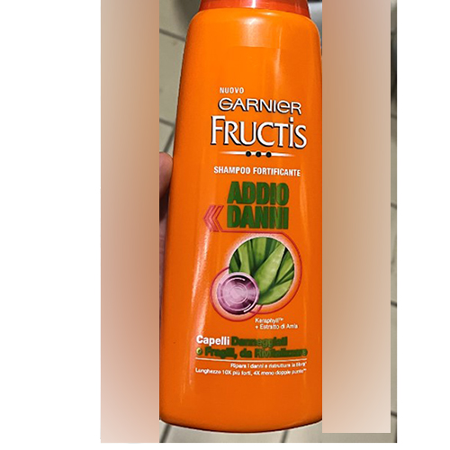 Garnier — Shampoo fortificante addio danni  - Fructis
