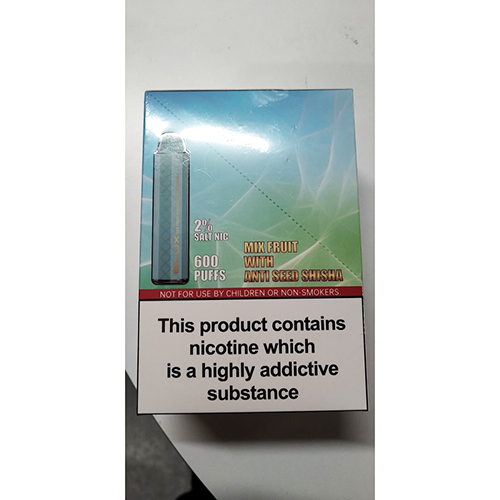 Elux Crystal — ELUX CRYSTAL 600 Mix fruit with anti seed shisha