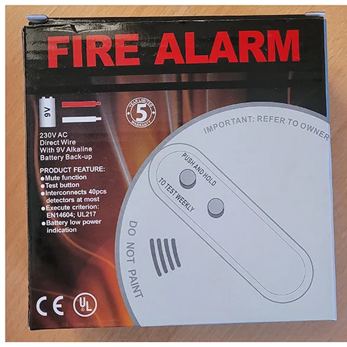 Photoelectric smoke and heat detector