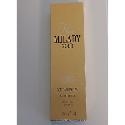 GORDANO PARFUMS — FINE MILADY GOLD