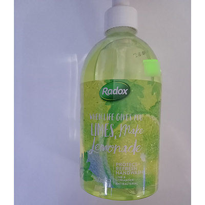 Radox — PROTECT + REFRESH HANDWASH LIME & CORIANDER ANTIBACTERIAL