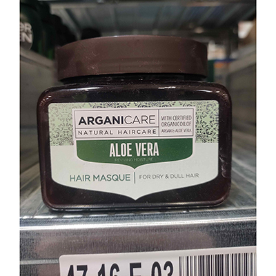Arganicare Natural Haircare Aloe Vera Hair Masque for Dry & Dull Hair