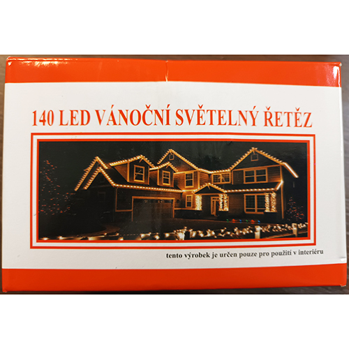 140LED VÁNOČNÍ SVĚTELNÝ ŘETĚZ