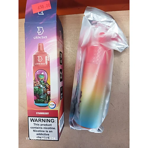 GRIN BAR 25000 — STRAWBERRY