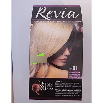 Revia — N°01 PLATINUM BLONDE HAIR DYE