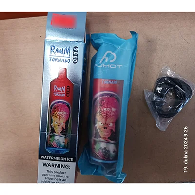 FUMOT® RandM TORNADO 9000 — WATERMELON ICE