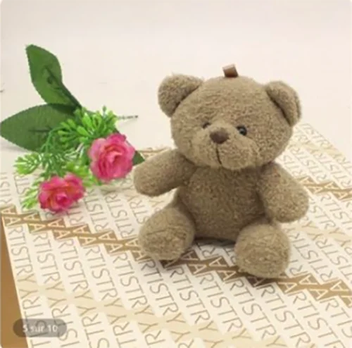 Animaux Poupée Bébé Jouet pour Enfants Soft Bear Doll Bear Peluche Toys Peluche Bear Keyring Peluche