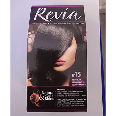 Revia — N°15 EBONY BLACK HAIR DYE
