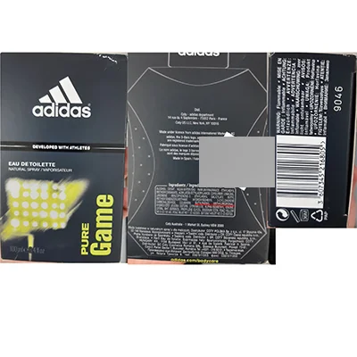 Adidas — EAU DE TOILETTE PURE GAME