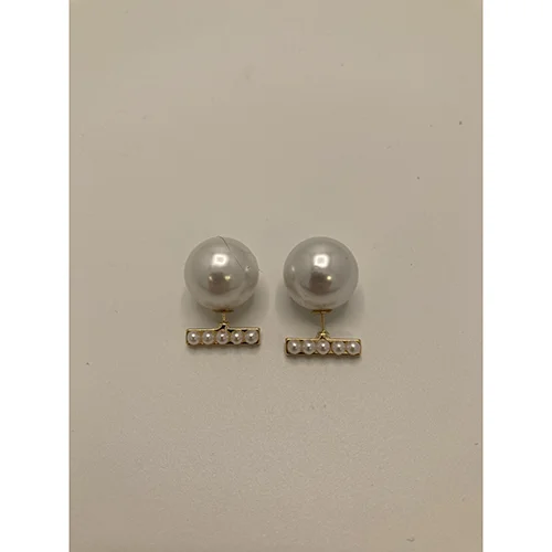 Han Kou Design by Korea — Han Kou earrings, sphere, pearl