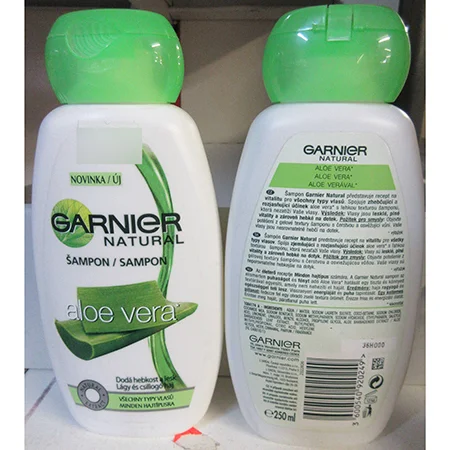 Garnier — NATURAL SHAMPOO aloe vera