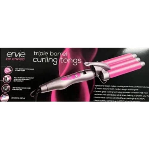 Envie — ENVIE Triple Barrell Curling Tongs