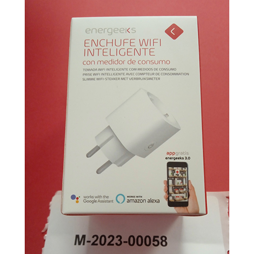 ENERGEEKS — ENCHUFE WIFI INTELIGENTE CON MEDIDOR DE CONSUMO