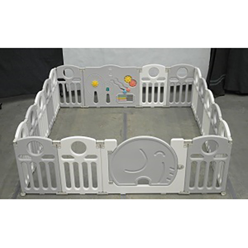 Little Toby — Little Toby Grondbox Baby – Speelbox Inklapbaar – Kinderbox Grijs