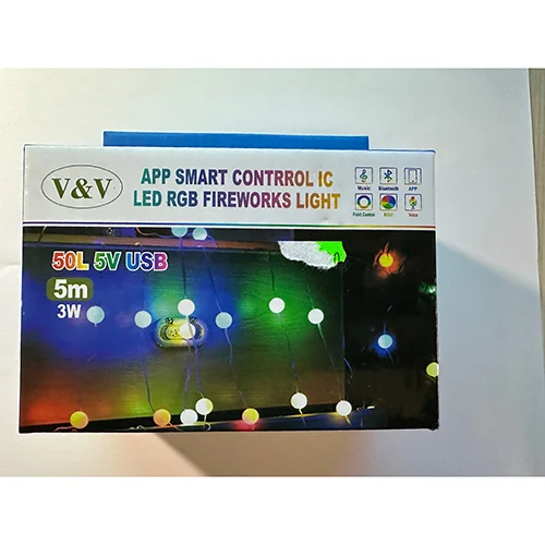 V&V — LED RGB FIREWORKS LIGHT