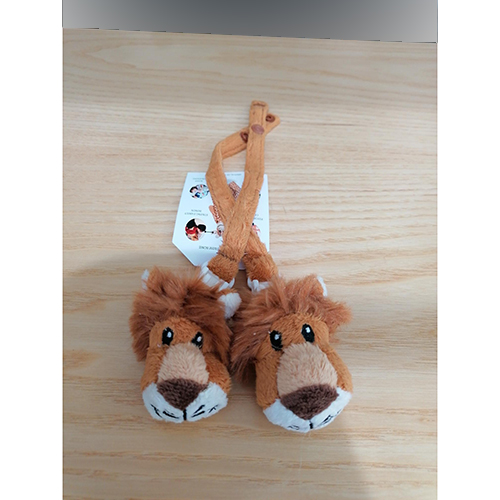 Safari of Angels — Lion Dummy Clip Pack of 2 Dummy Chain 360 Degrees Dummy Holder Safari of Angels Dummy Clip
