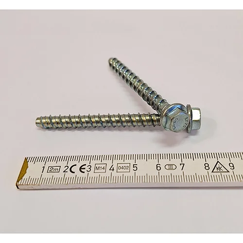 SPAX — Betonschraube Kopfformen HS, SK, RK, RKG, IG, AG
