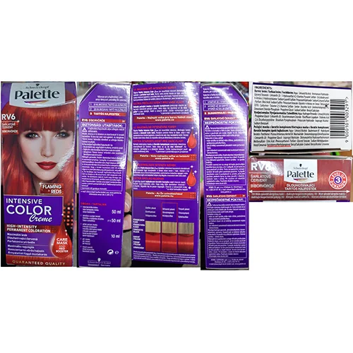 PALETTE, SCHWARZKPOF — Palette Intensive Color Creme