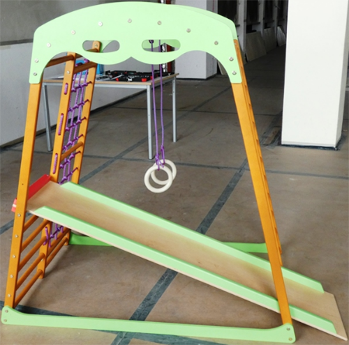 SportBaby — Climbing tower with slide